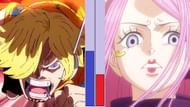 Sanji vs Bonney in One Piece (Image via Toei Animation)